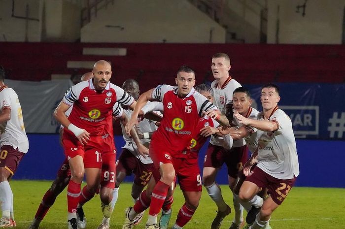 Laga Barito Putera Vs Borneo FC di Stadion Sultan Agung, Bantul pada Senin (23/9/2024).