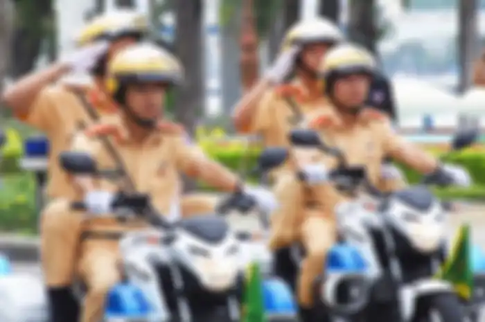 Ilustrasi polisi Vietnam.