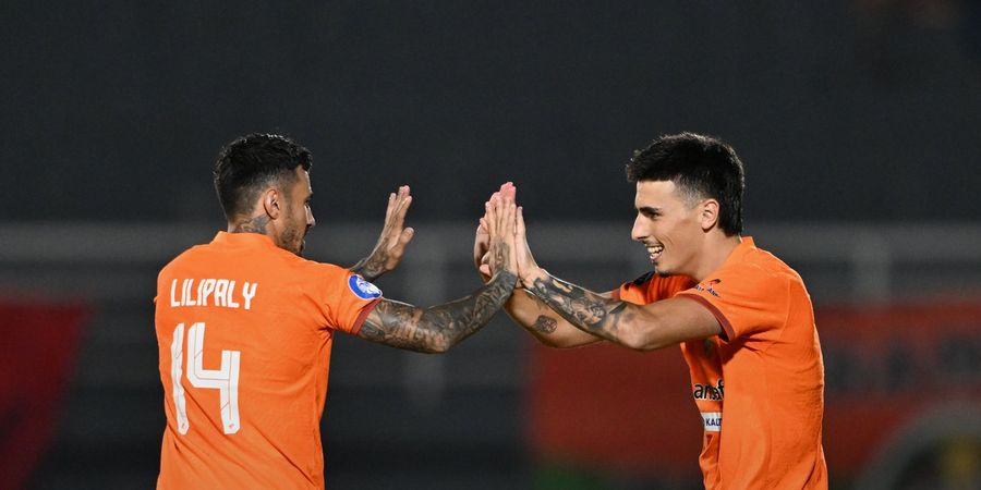 Hasil Liga 1 - Borneo FC Tumbangkan Persita, Stefano Lilipaly dkk di Posisi Kedua Klasemen