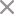 X